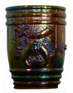 1905 Shriners Niagra Falls Red Barrel Toothpick Holder or Shot Glass Souvenir
