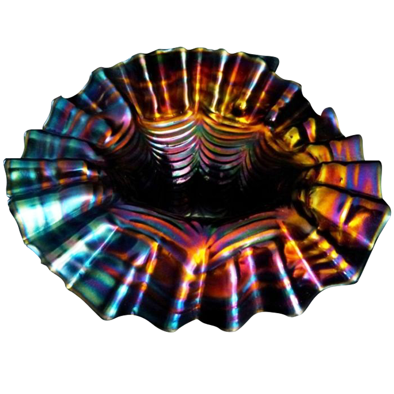 Download Dugan Daisy Web Purple JIP Hat Vase: Carnival Glass Showcase Yellowimages Mockups