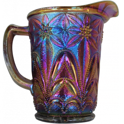 Imperial Poinsettia Smoke Milk Pitcher