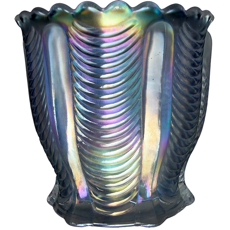 Download Northwood Drapery White Spooner: Carnival Glass Showcase Yellowimages Mockups