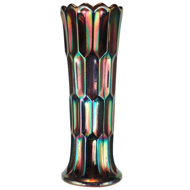 Download Brockwitz Germany Bond Blue Vase: Carnival Glass Showcase Yellowimages Mockups