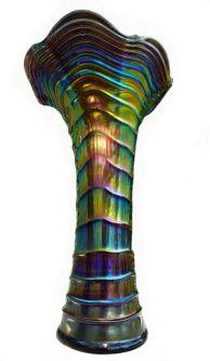 Imperial Ripple Amethyst Mid-Size Souvenir Vase