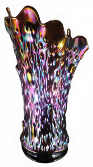 Northwood Tree Trunk Purple Elephant's Foot Funeral Vase