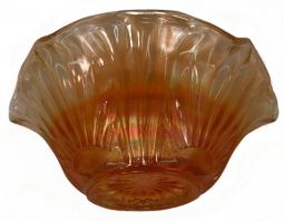 Maker Unknown Paneled Sunrise Marigold 6" Bowl